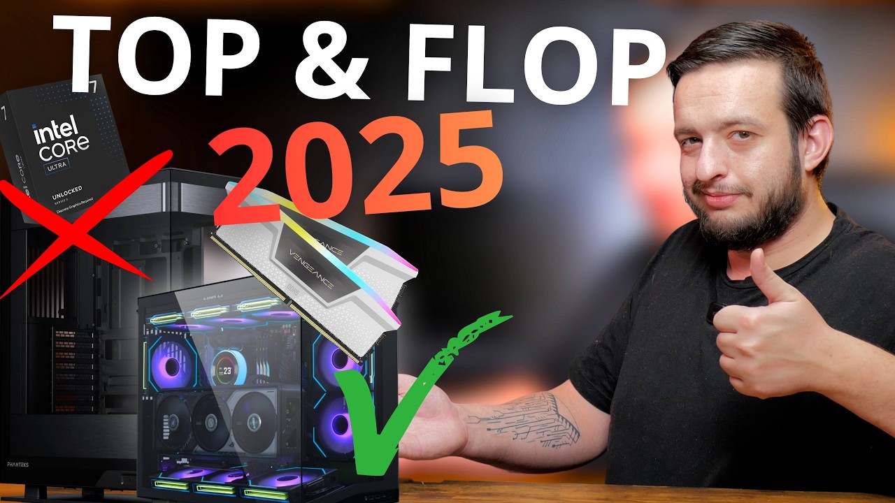 TOP & FLOP TECH 2025 : Les Meilleurs et Pires Produits Hardware de l’Année