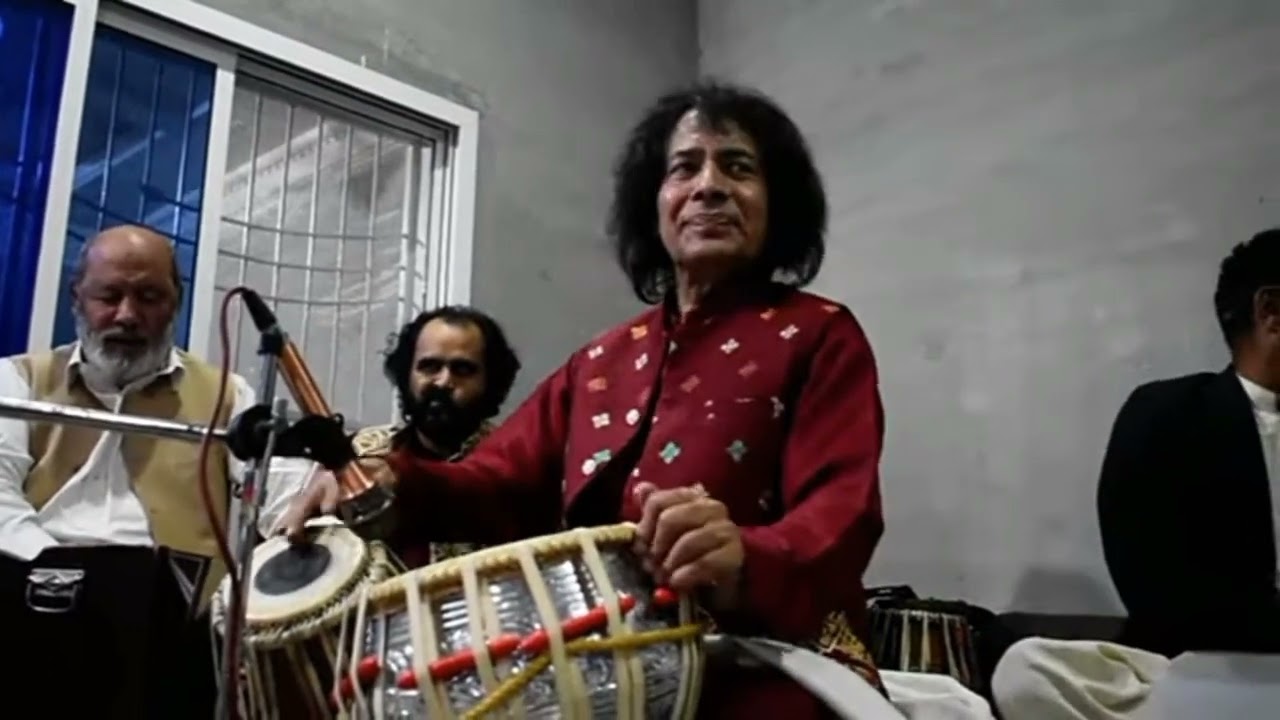 Ustad Tari Khan in Hafizabad  New Solo Tabla