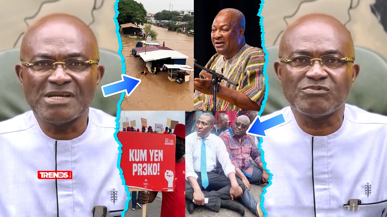 Ken Agyapong F&iacute;res On Flooding In Ghana, Arrest Of Politicians & Demonstrations; Backs Prez Mahama