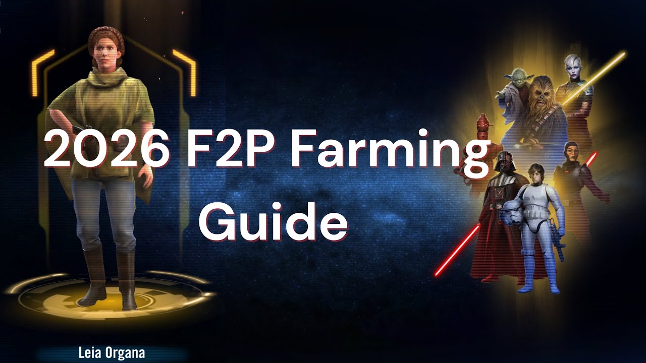 SWGOH F2P Farming Guide 2026