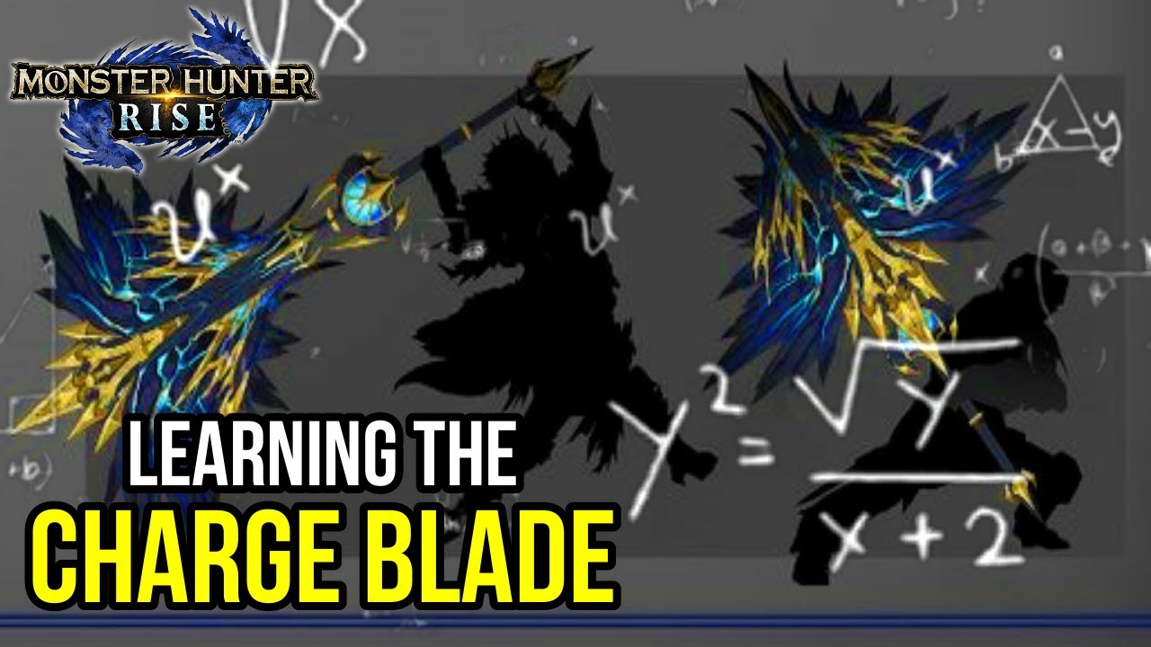 Trying The CHARGE BLADE In Monster Hunter Rise For The First Time