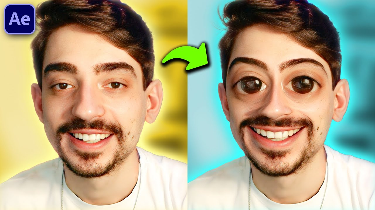 DISTORÇÃO DE ROSTO ANIMADA NO AFTER EFFECTS - TUTORIAL PRÁTICO FÁCIL