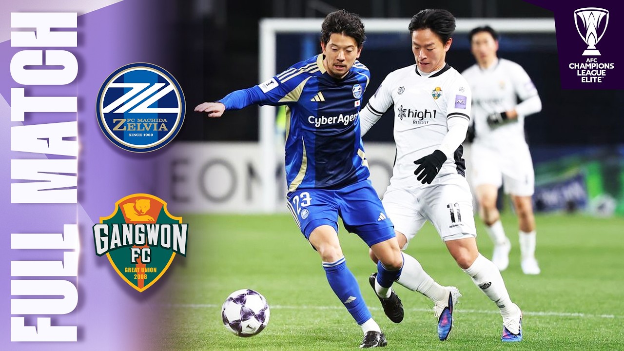 🔴 LIVE | FC Machida Zelvia 🇯🇵 vs Gangwon FC 🇰🇷 | AFC Champions League Elite™ 2025/26
