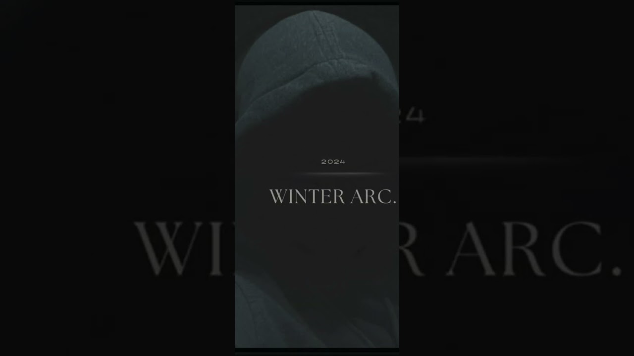 Winter arc 2024 #discipline #sport