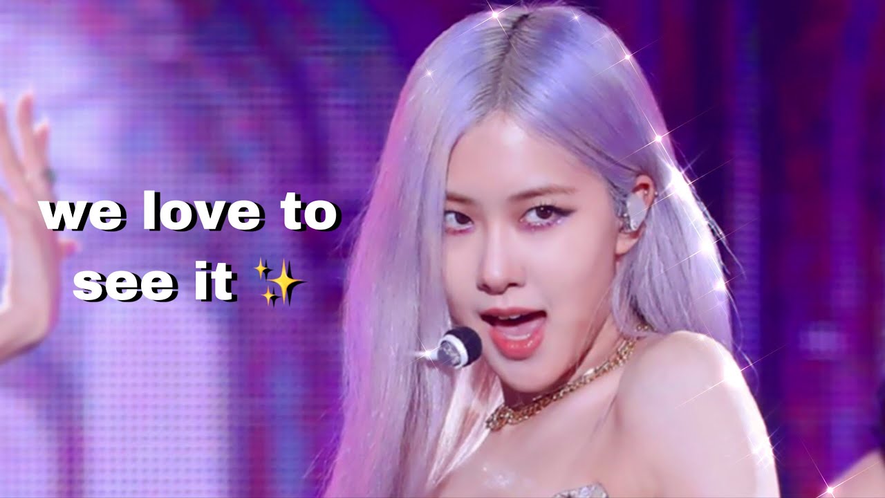 female idols being iconic