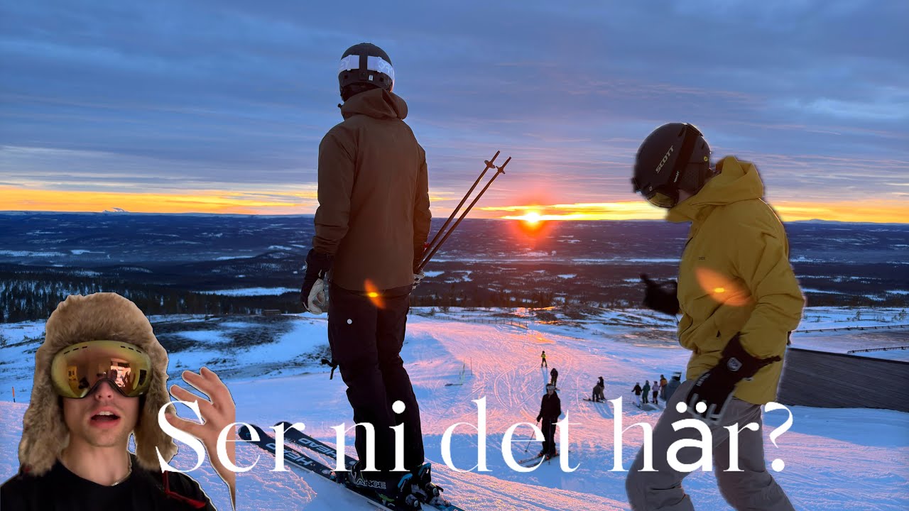 Idre Fjäll Levererar på en Helt Ny Nivå! (Skidåkning med gänget)