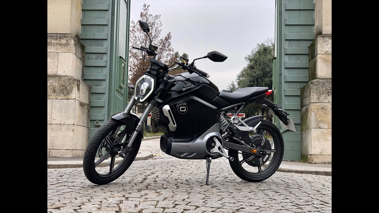 Essai Super Soco TS - La moto électrique urbaine par excellence