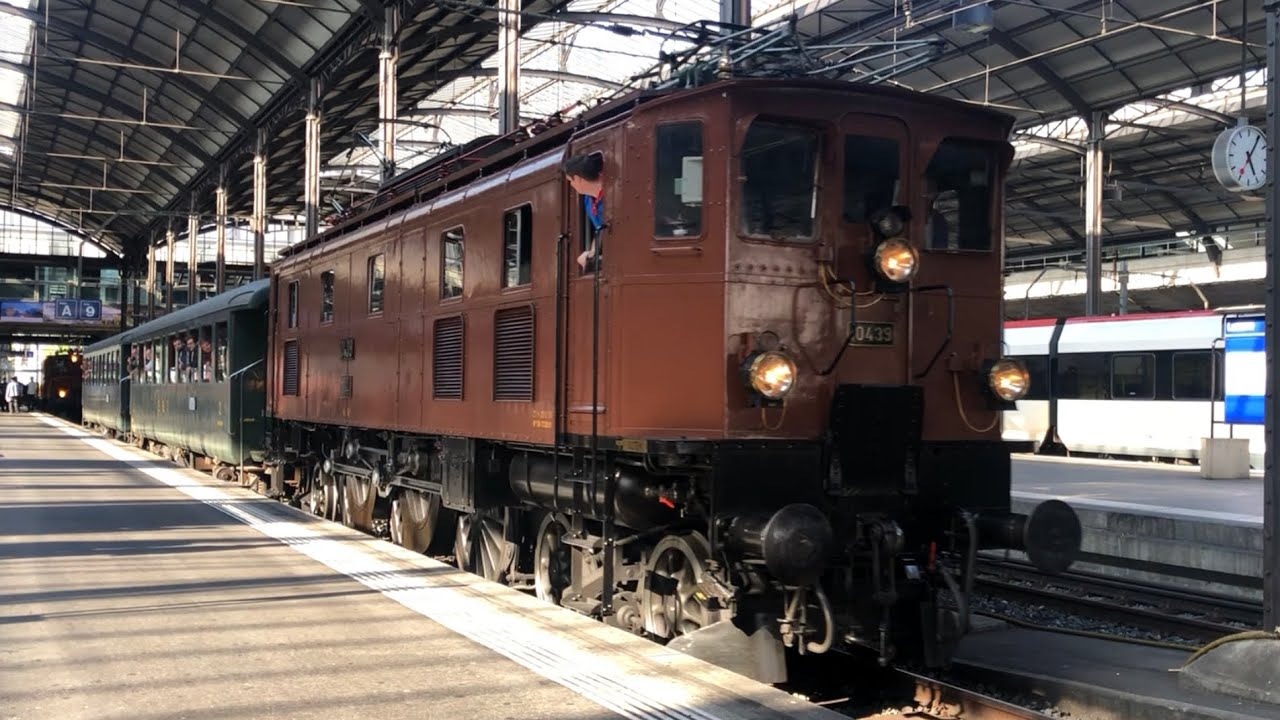 [FR/DE] SBB Historic Ae3/6 III 10439 + De6/6 15301 - TPS