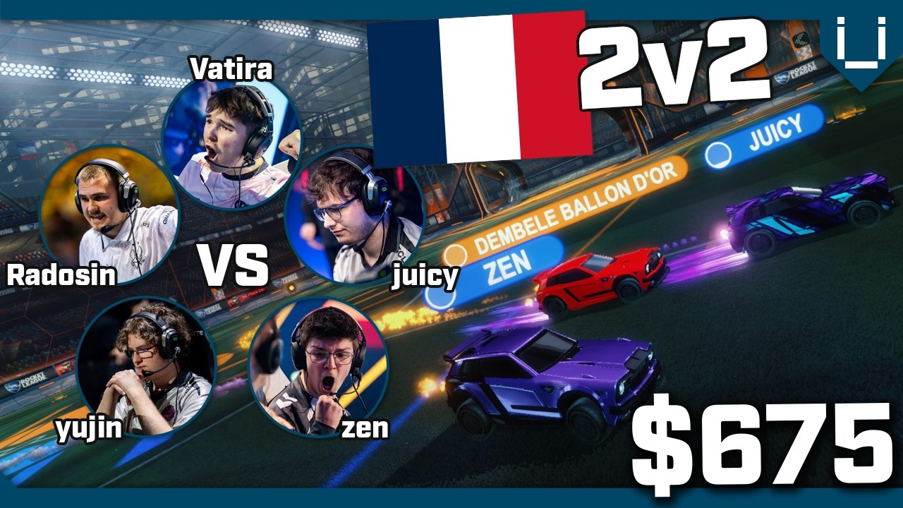 Who Is The Best French 2v2 Player? | 2025 Mix Up 2v2 | $675 Prize Pool