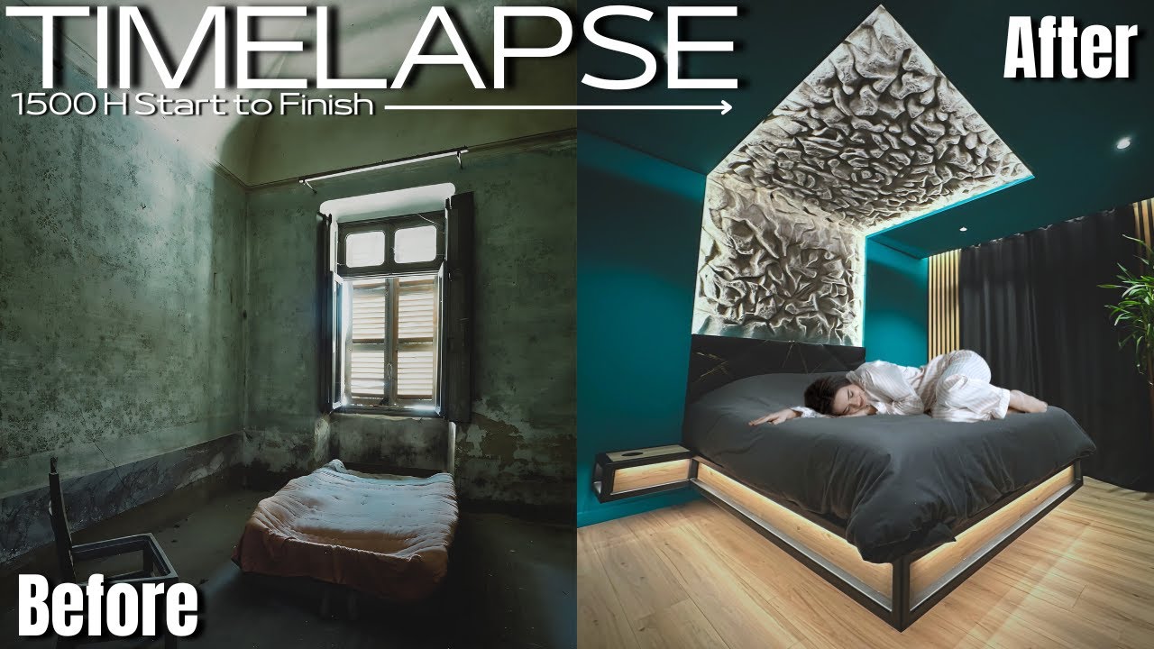 1500 heures de travail plus tard !!! TIMELAPSE RENOVATION
