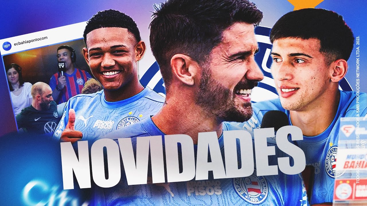 NOVIDADES! ⚠️ REFORÇO EM CAMPO 👀 NARRADOR DA CAZÉ COM A CAMISA DO BAHIA 🇦🇷 SANABRIA VOLTOU EMPOLGADO