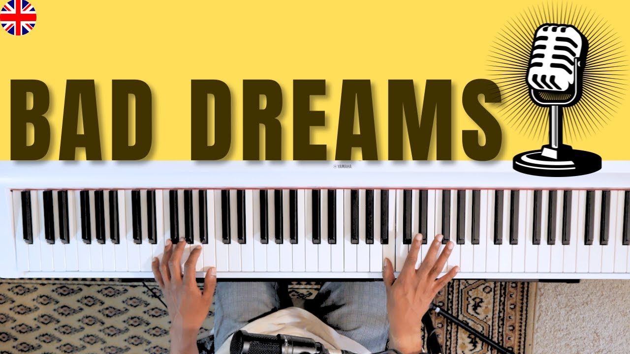 TEDDY SWIMS - BAD DREAMS (EASY PIANO TUTORIAL)