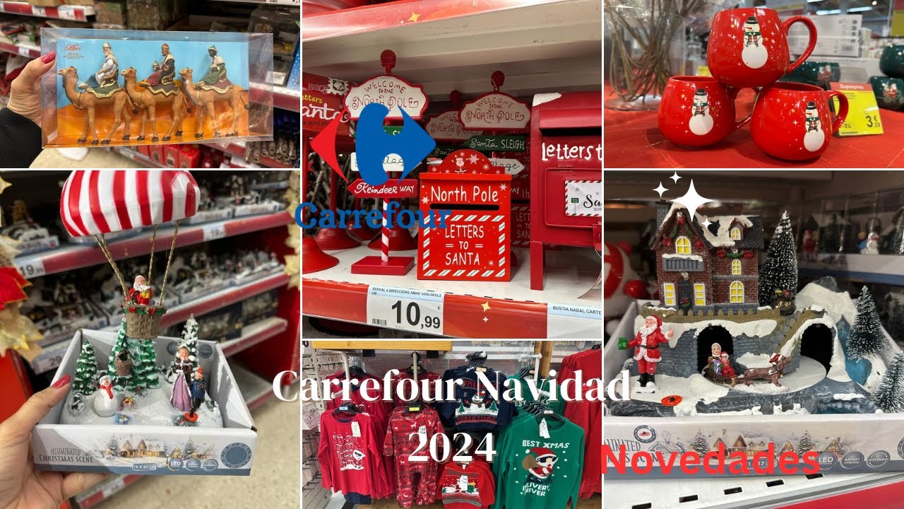 Carrefour Navidad Novedades colección 2024 🎄🎁🛍️ Nuevo decoración para navidad 2024 novedades