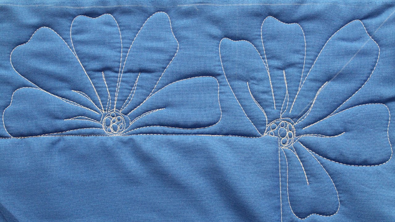 APQS Video Tutorial: Half Blossom Border