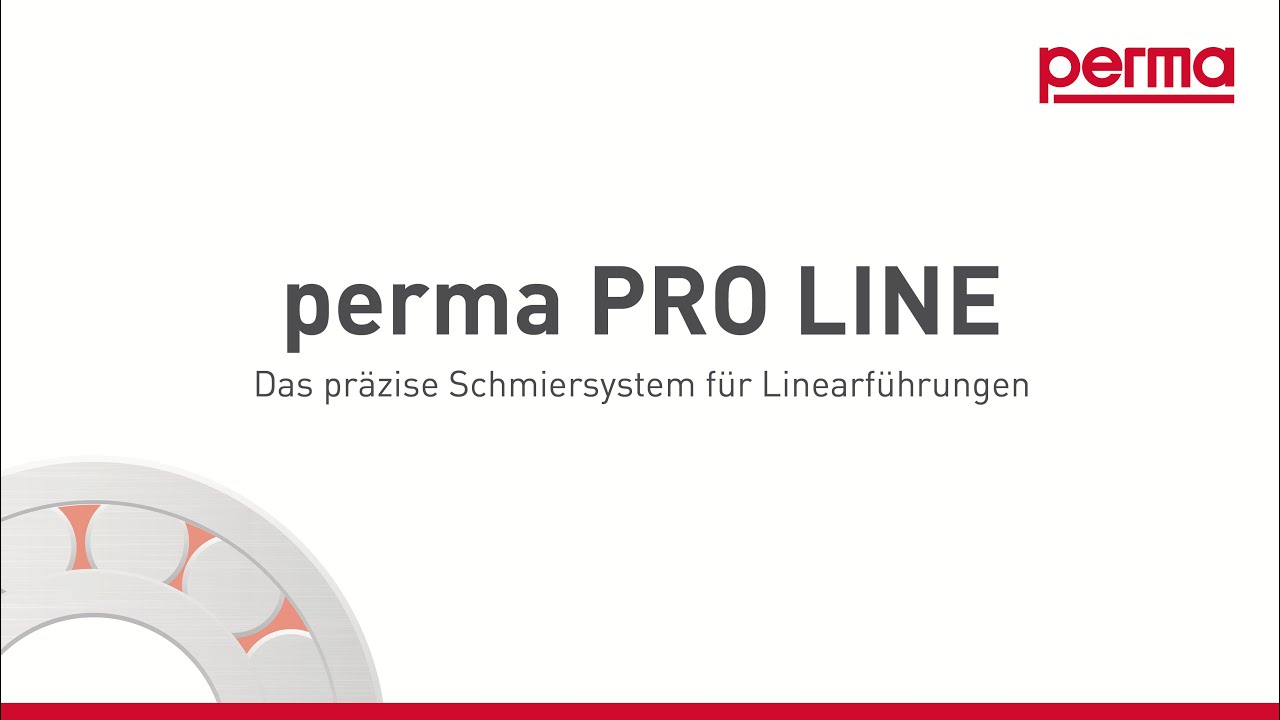 perma PRO LINE &ndash; Automatisches Schmiersystem