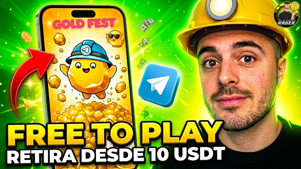 🚀 ATENCI&Oacute;N! Nuevo Juego CRIPTO GRATIS con RECOMPENSAS💥NFT FREE TO PLAY 💥 Gold Fest