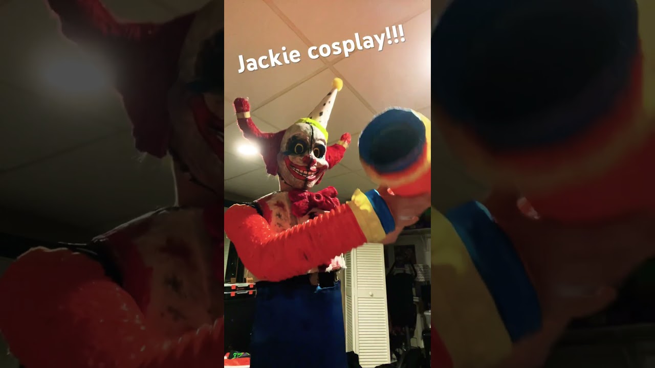 Jackie cosplay suit up!!! #fnafcosplay
