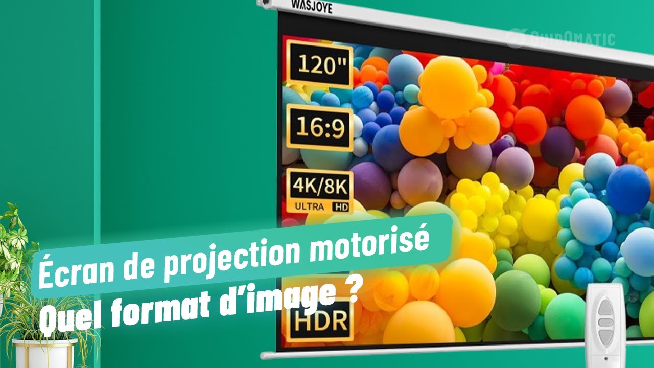 ÉCRAN DE PROJECTION MOTORISÉ (NOUVEAUTÉS) - Comparatif & Guide d'achat 2024! [TOP 3]
