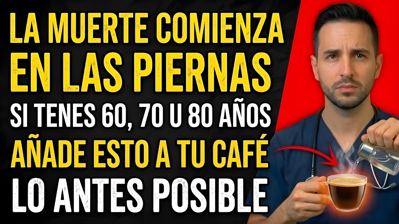 Reconstruye MÚSCULOS con ESTE POLVO en tu Café ( DETIENE EL AVANCE DE LA SARCOPENIA )