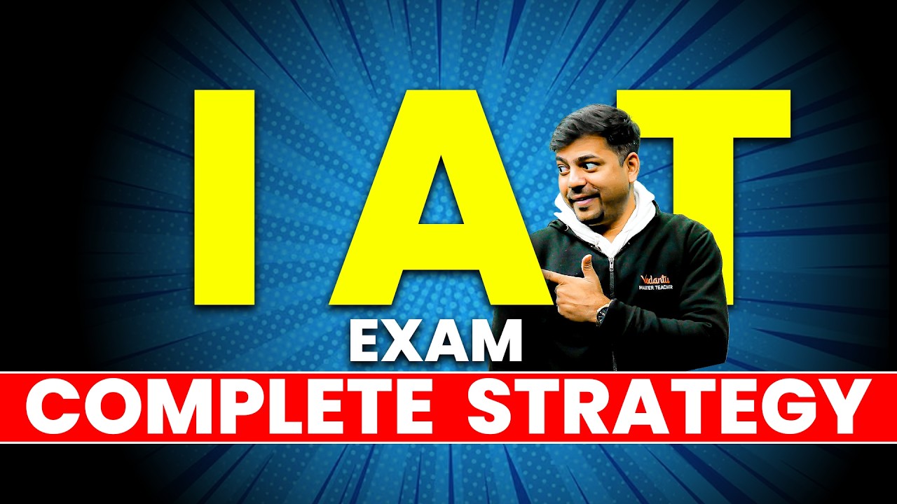IAT Exam Complete Strategy 2026 🔥 | Full Preparation Roadmap for IISER Aptitude Test | Harsh sir