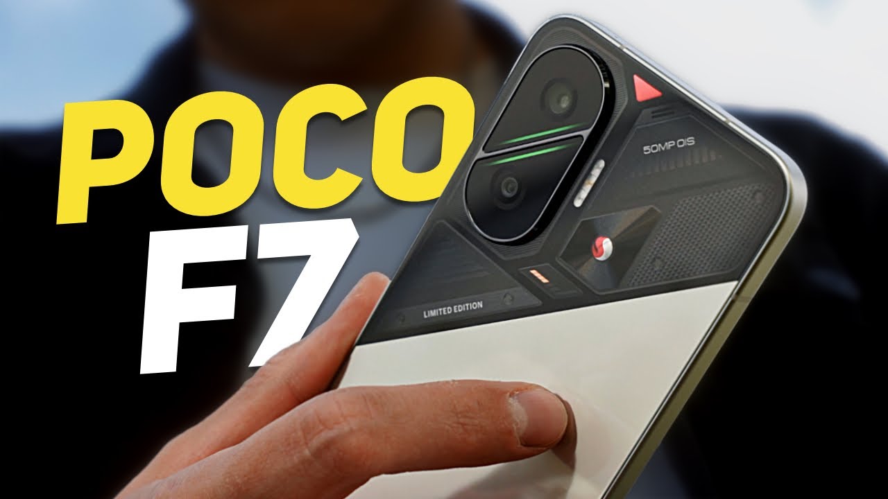 POCO F7 &mdash; ТОП за 28К! Удивил дизайном и мощью!