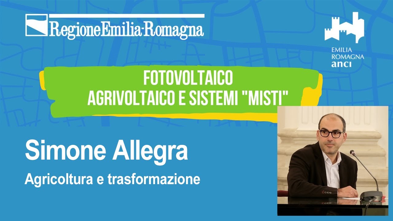 Simone Allegra: Agricoltura e trasformazione