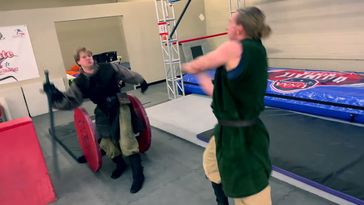 Guard vs Soldier (sword fight concept choreography)