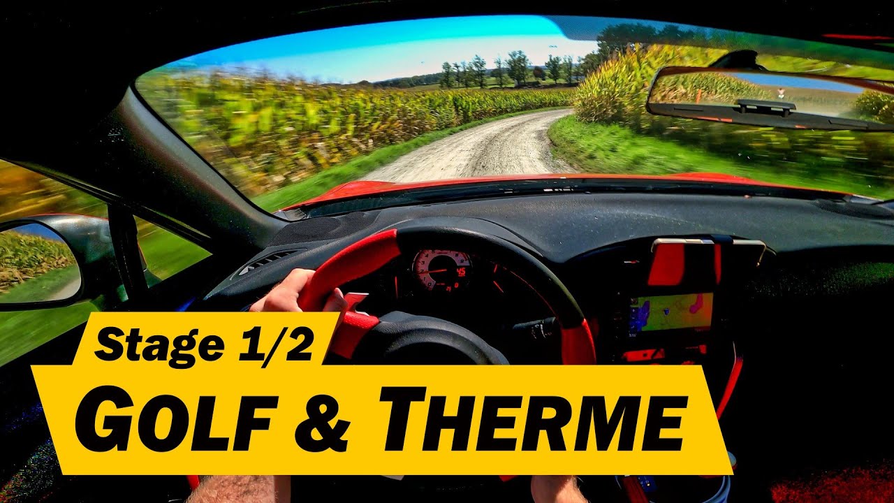 WRC Central European Rally 2025 | Stage 1/2 Golf und Therme | POV Recce