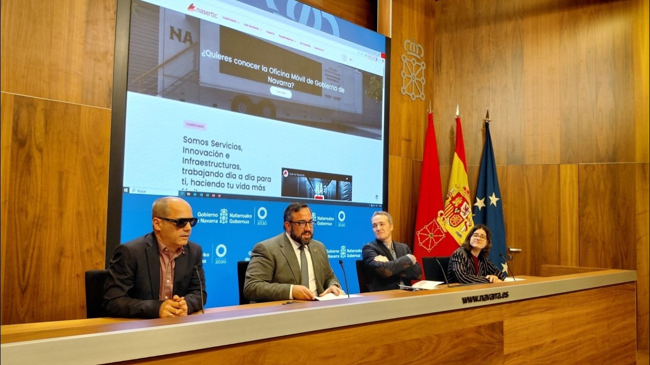 El Gobierno de Navarra presenta la nueva web de NASERTIC, hito en accesibilidad y modernización