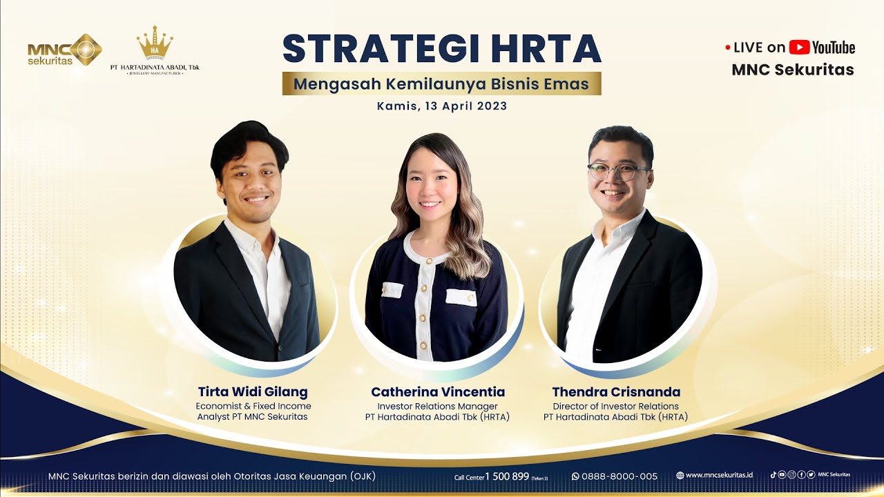 STRATEGI HRTA - Mengasah Kemilaunya Bisnis Emas | PT. HARTADINATA ABADI, Tbk