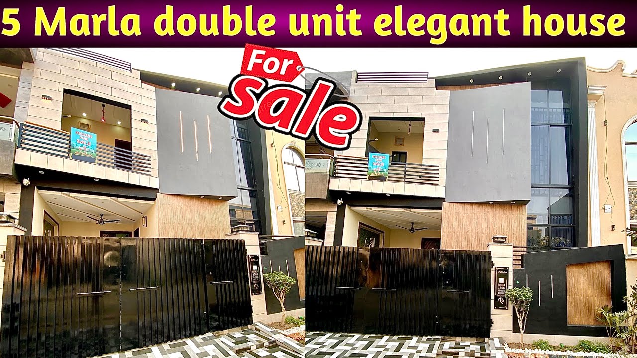 5 Marla Double Unit House | For sale in Lahore | 2026 complete Tour and Price