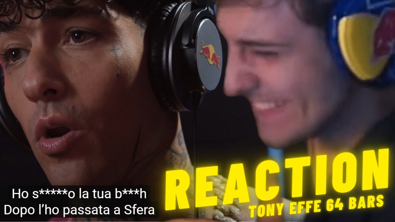 BLUR REACTION a 64 BARS di TONY EFFE (DISSING)