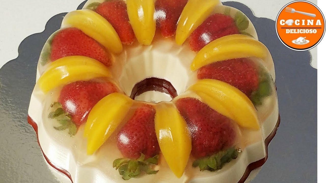 Gelatina Encapsulada de🍓 Fresas, Duraznos 🍑 y Tres Leches, Para Negocio, Fiesta, Reunión
