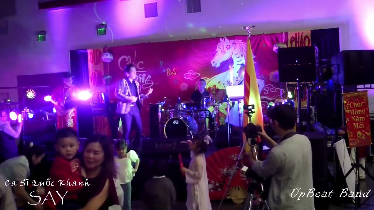 SAY ( ca sĩ Quốc Khanh )  with UpBeat Band SC, Sound Henry Nguyen