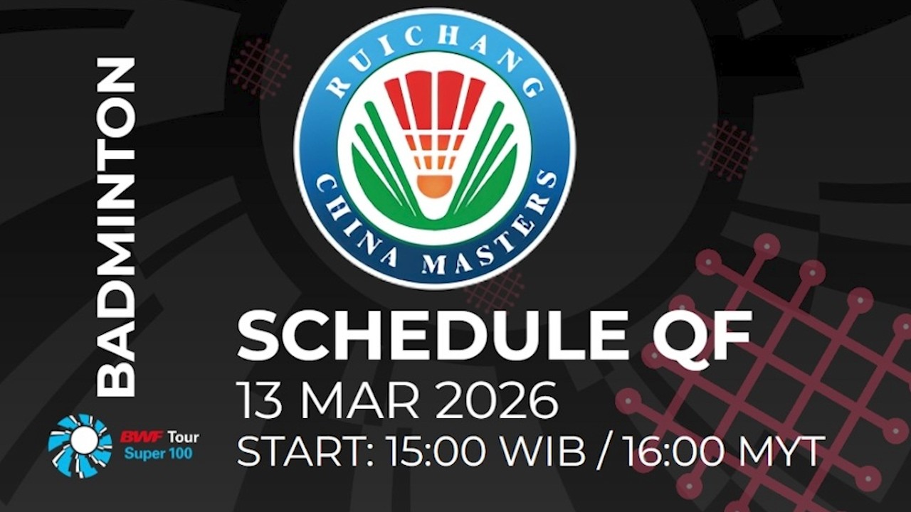 FULL SCHEDULE QF BWF RUICHANG CHINA MASTERS 2026 - DAY 3 ALL COURT #BWFSUPER100