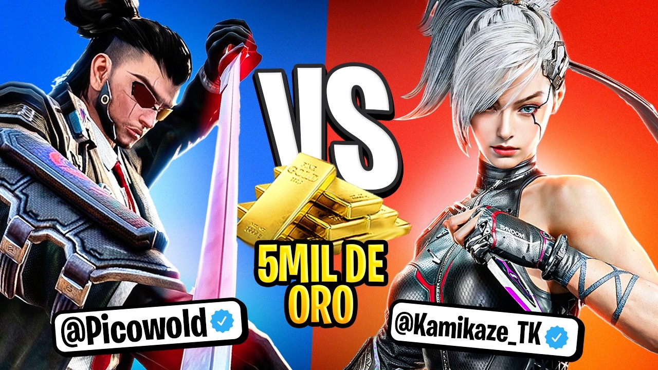 HICE PVP APOSTANDO 5 MIL DE ORO Y ESTO PASO..