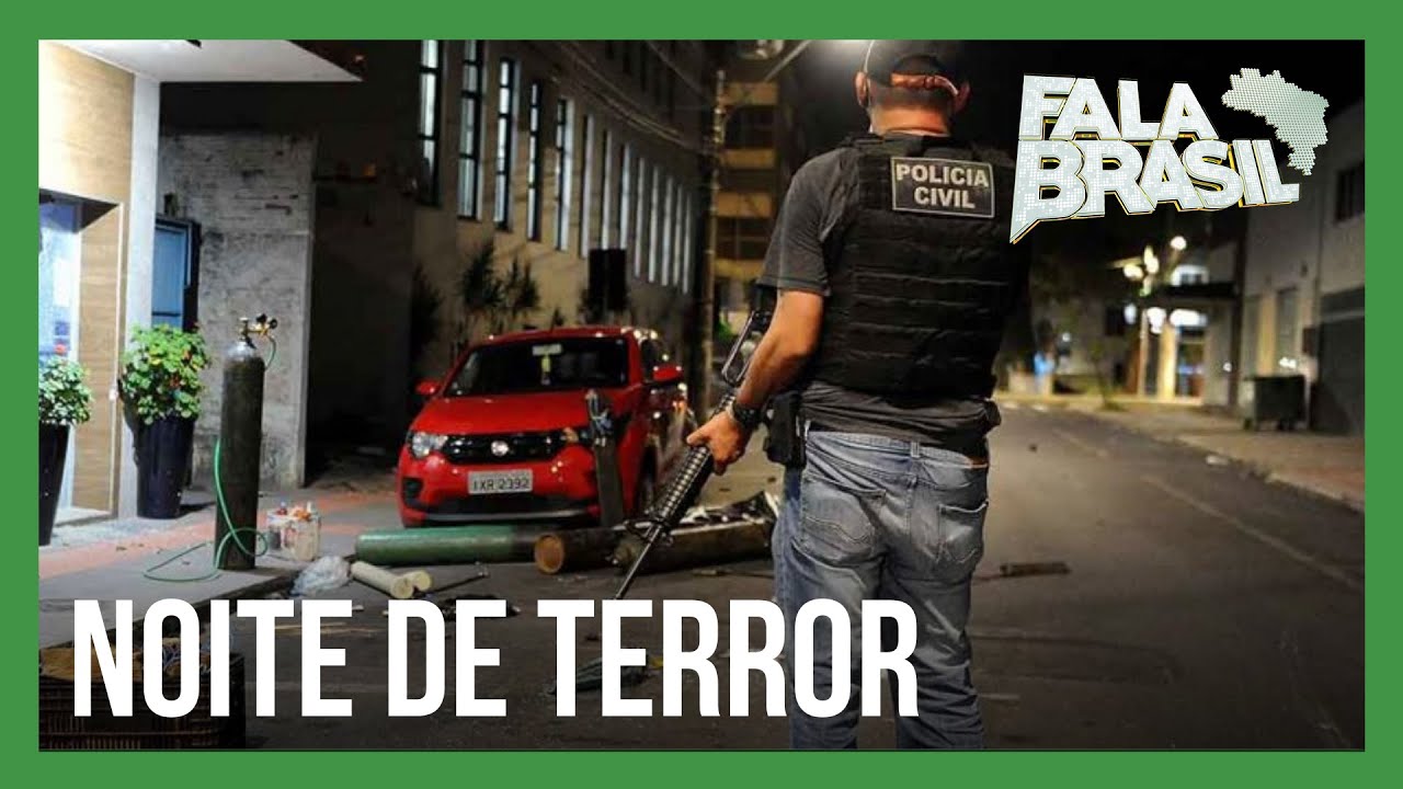 Criminosos armados assaltam bancos, fazem reféns e sitiam zona central de Criciúma
