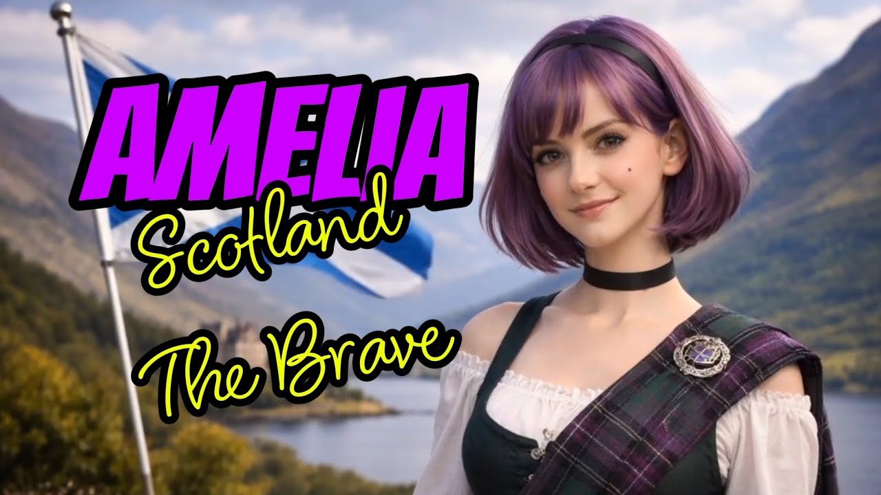 Amelia Sings “Scotland the Brave” – A Traditional Scottish Folk Song
