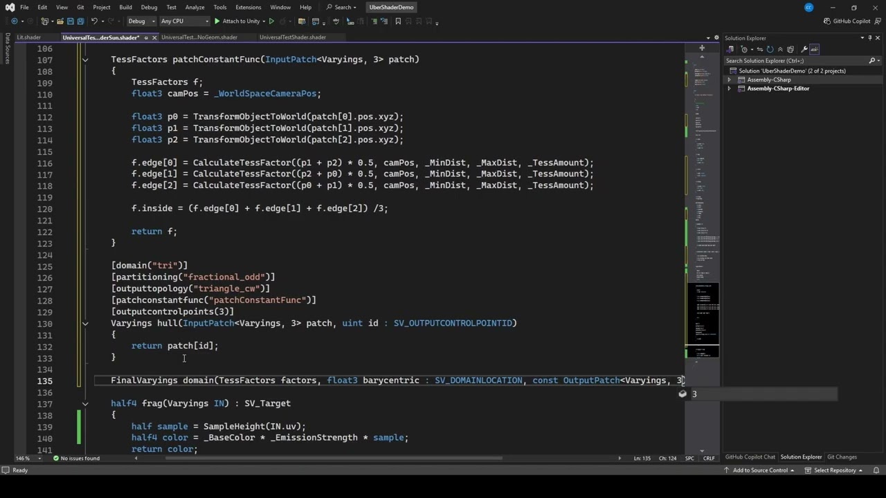 Making Shaders in Unity (HLSL Tutorial): Part 12 - Tessellating to increase mesh resolution
