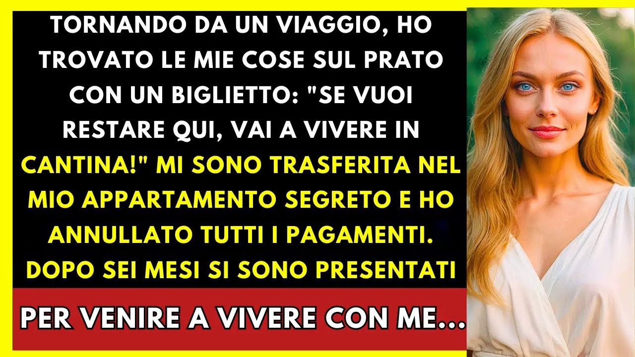 Tornata Dal Viaggio, Ho Trovato Le Mie Cose Fuori E Sono Andata Nella Mia Casa Segreta...
