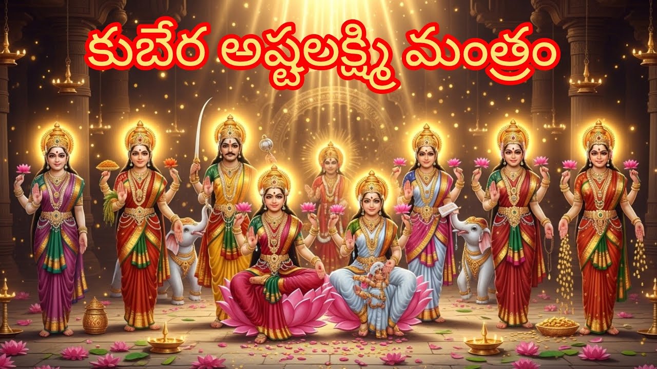 Powerful Kubera Ashtalakshmi Mantra | Divine Wealth & Fortune Activation 🔱💎