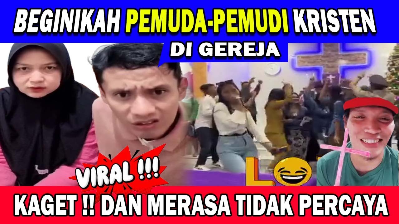 ANCUR - ANCURAN DI GEREJA -  INIKAH AGAMA YANG BENAR ?