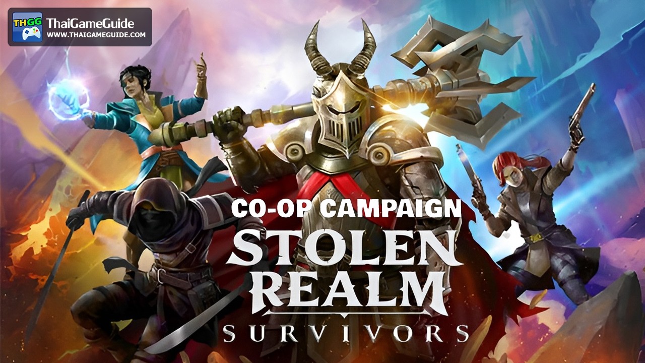 Stolen Realm Survivors — Action Roguelike Survival (4-Player Online) | Co-op Campaign Full Gameplay