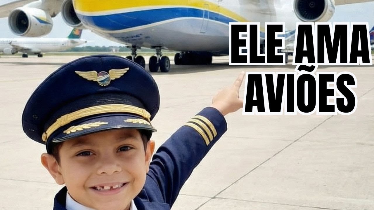 ELE NÃO PARA DE FAZER AVIÕES ✈️ | O Sonho de Ser Piloto Começa em Casa