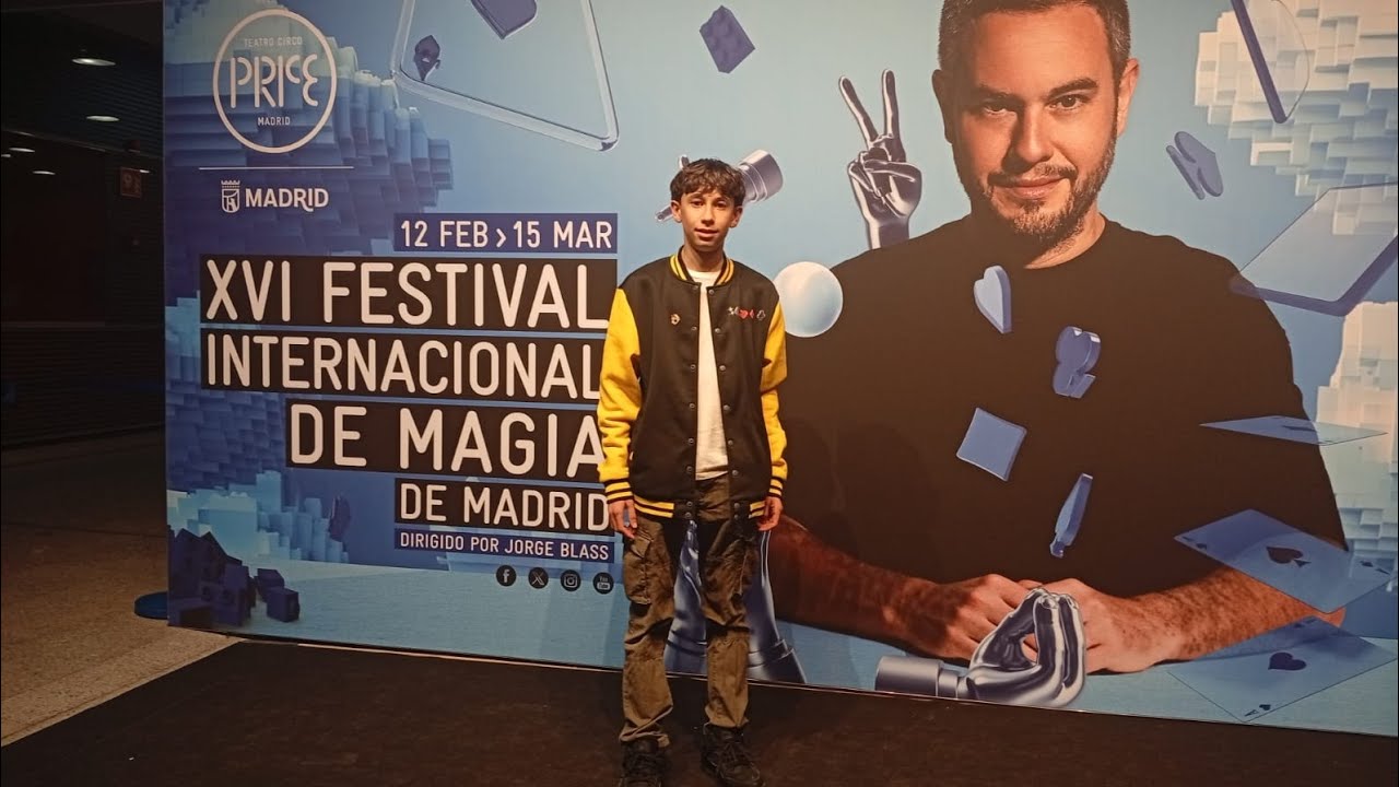 Primer día en el festival internacional da magia de Madrid #chamielmago 