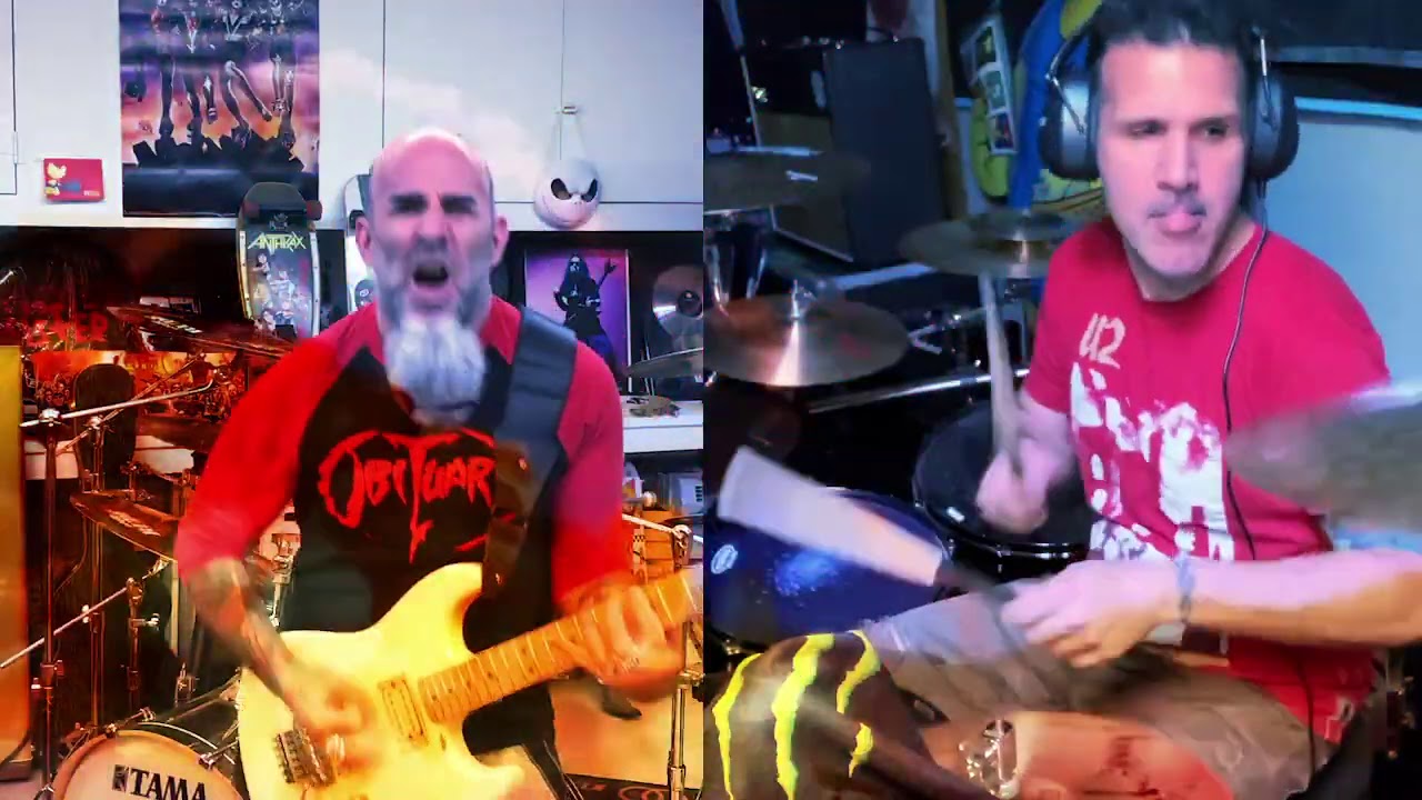 YO! GUNG HO- Charlie Benante ANTHRAX-Scott Ian, Joey Belladonna, Frank Bello, Jon Donais