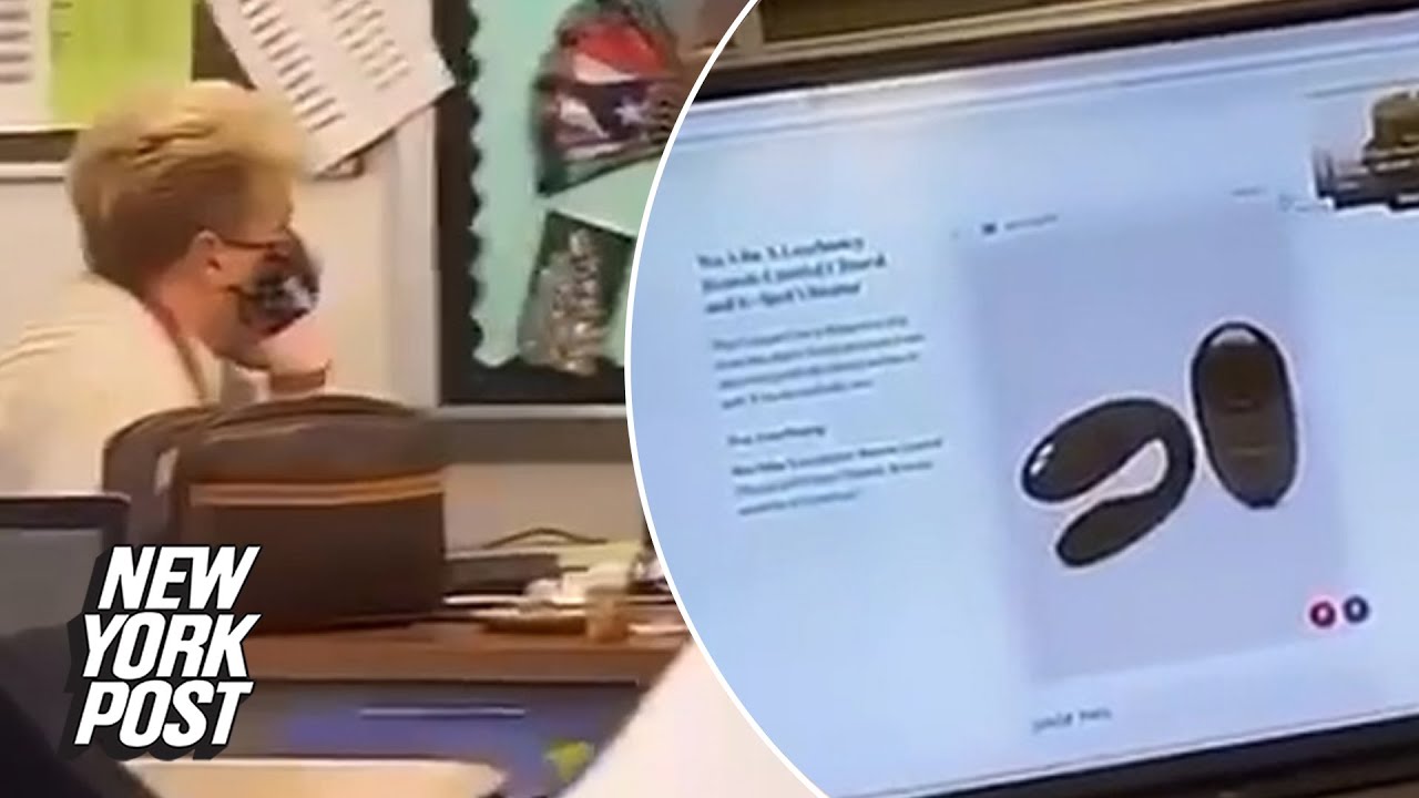 Video shows LI substitute teacher&rsquo;s sex toy slip-up during lecture | New York Post