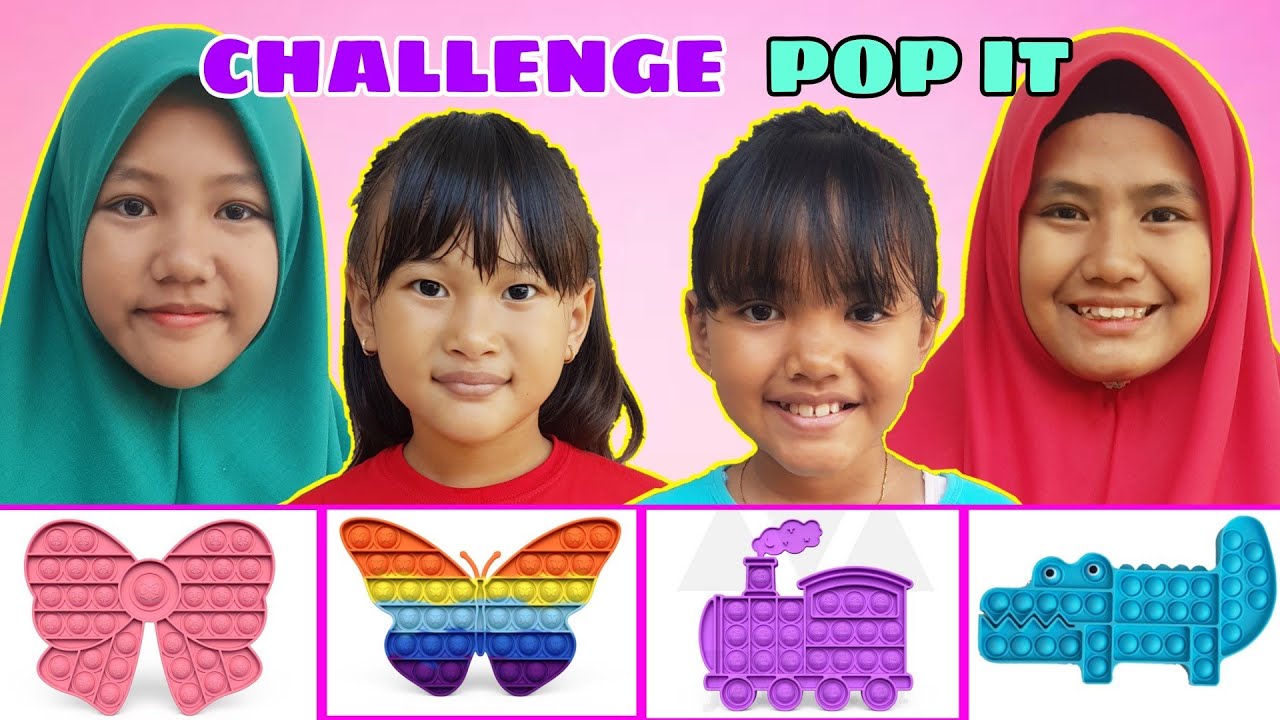 CHALLENGE POP IT DADU | CHIKAKU CHANNEL