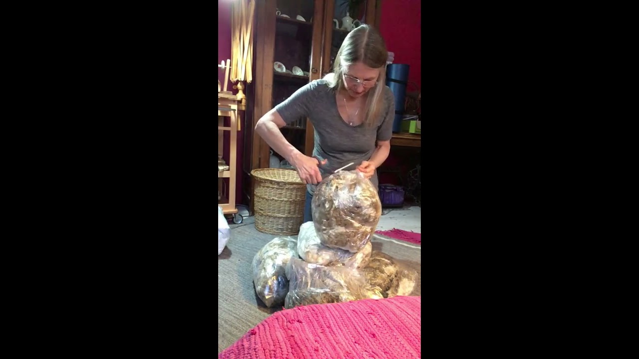 Norwegian Pelssau Wool  from Stele G&aring;rd in Valdres Part 1