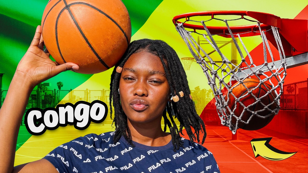 Je Joue Au Basketball Au Congo Pour La Première Fois à Pointe Noire Avant De Rentrer À Brazzaville